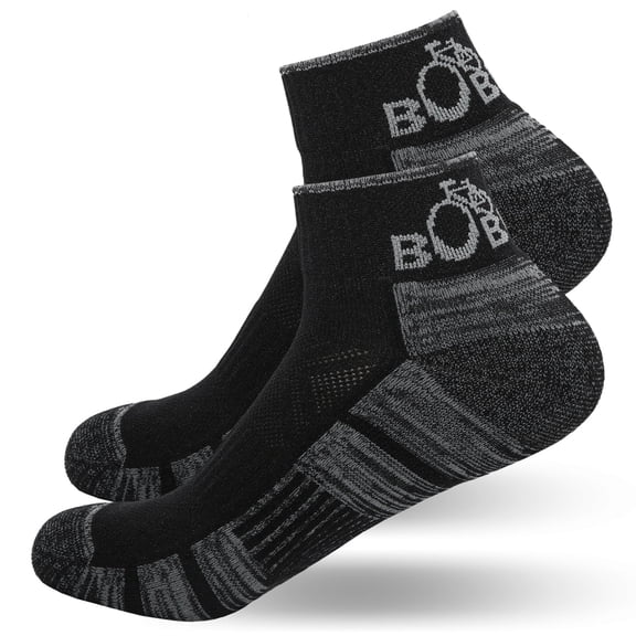 Ergonomic Ankle Cycling Biking Socks - Comfort for Bicycle Bike Riding, 2 Pairs