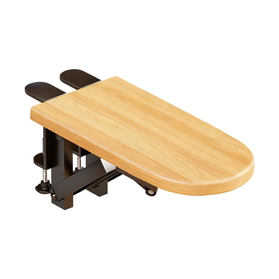 Ergonomic Arm Elbow Rest Support For Computer Desk With Wrist Pad High Densities Board & Metal Brackets Construction