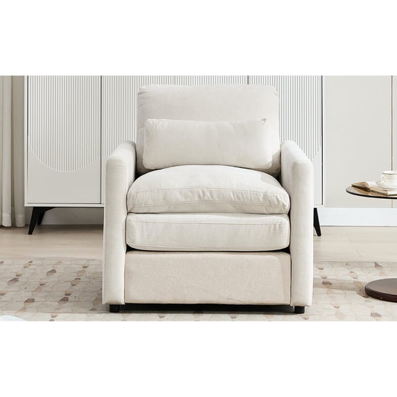 Ergonomic Armrests & Detachable Lumbar Pillow - Home Reading and Working with Extra Support