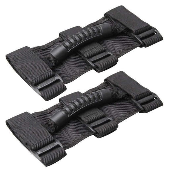Ergonomic Automotive Overhead Support Grip Oxford Cloth Car Ceiling Handle for All Cars Anti Slip Surfaces Texture