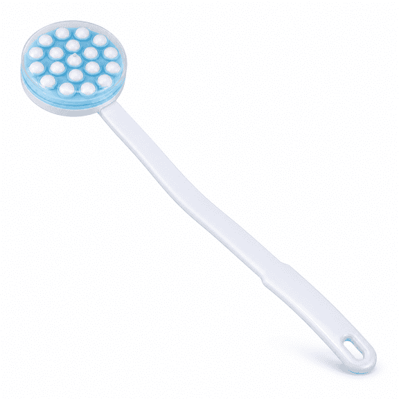Ergonomic Back Lotion Applicator and Massager for Seniors Long Handle Handheld Body Lotion Roller Brush 16.5 inches / 42.0 cm