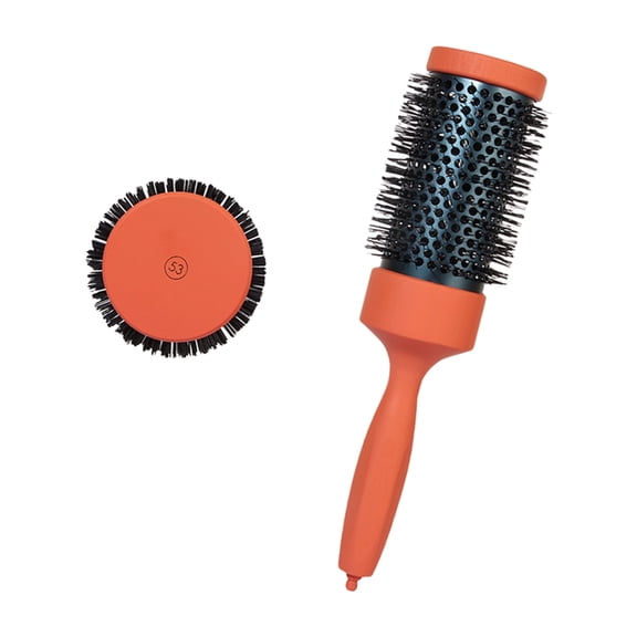 Ergonomic Beechwood Roller Comb For Quick Blowouts And nonDamage Results