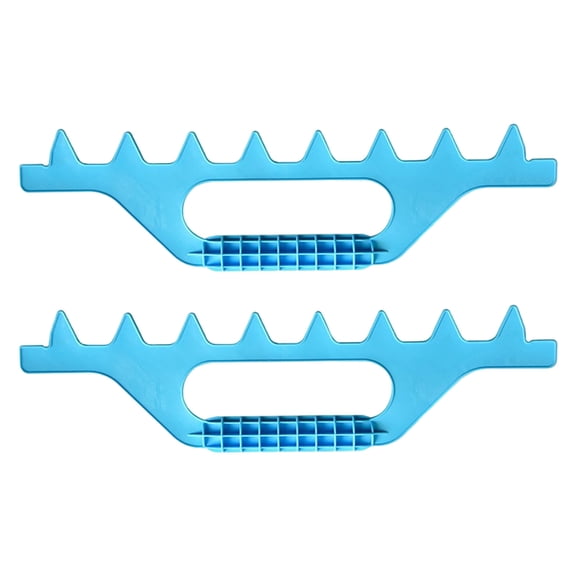 Ergonomic Beekeeping Rakes Accurate 7 Frame Spacing Tool Beekeepers Essential Gears 2pcs for Hives Maintenance