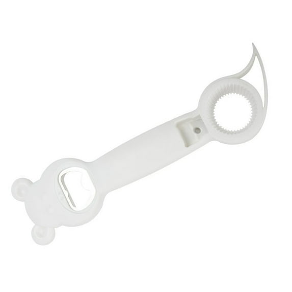 Ergonomic Beer Bottle Opener Easy to Cleans Bottle Opening Tool Plastic Texture Suitable for Various Bottles Use