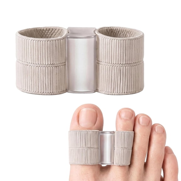 Ergonomic Big Toe Splint, Breathable Bunion Support Aligner, Soft Toe Spacers for Daily Foot Alignment and Pressure Relief