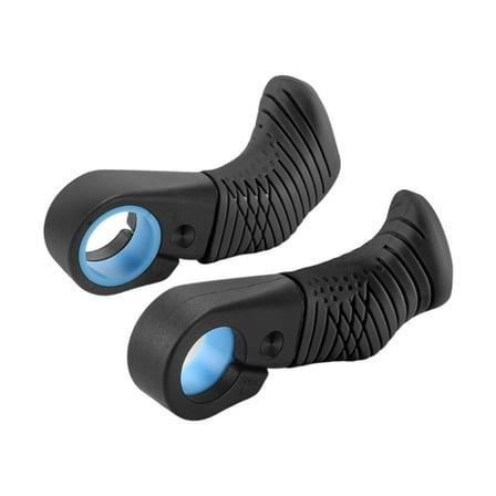 Ergonomic Bike Handlebars End Grips With Aluminum Alloys Light weight Bicycles Bar Ends for Mountain Bike Cycling
