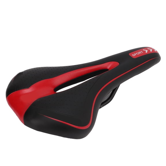 Ergonomic Bike Saddle Shock Absorbing Mountain Bike Seat Hollow Breathable Bicycle Saddle Replacement Wide Soft Bicycle Cushion for Road MTB Folding Bikes 10.6 x 5.5 in / 27 x 14 cm