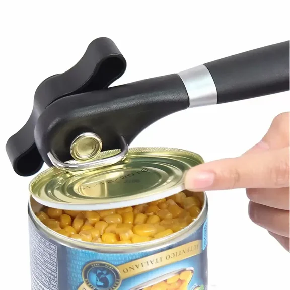Ergonomic Can Opener – Comfortable Grip, Compact, Portable, and Versatile Tool for Kitchen, Camping, and Outdoor Use
