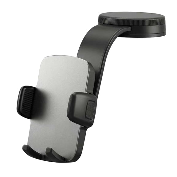Ergonomic Car Dashboard Mounted Phone Stand Bracket With Bendable Arm And Anti Vibrations Design For Stable Use