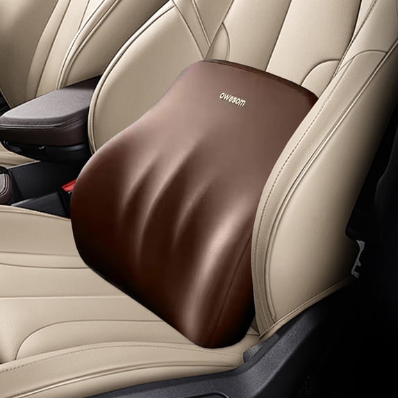 Ergonomic Car Lumbar Support Cushion, Slow Rebound Foam Padding, Massage Point Design, Breathable Fabric Cover, Posture Correction Function, Multi Scene Back Pillows for Vehicle Office Seats
