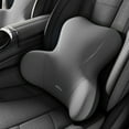 thumbnail image 1 of Ergonomic Car Lumbar Support Pillow with 9-Point Massage Design, Slow-Rebound Foam Backrest Cushion for Truck Drivers and Office Workers – Non-Slip Curved Fit for All Seats, 1 of 6
