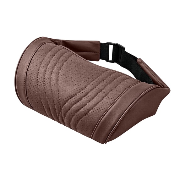 Ergonomic Car Neck Pillow, Memory Foam Car Headrest Support Cushion with Adjustable Strap