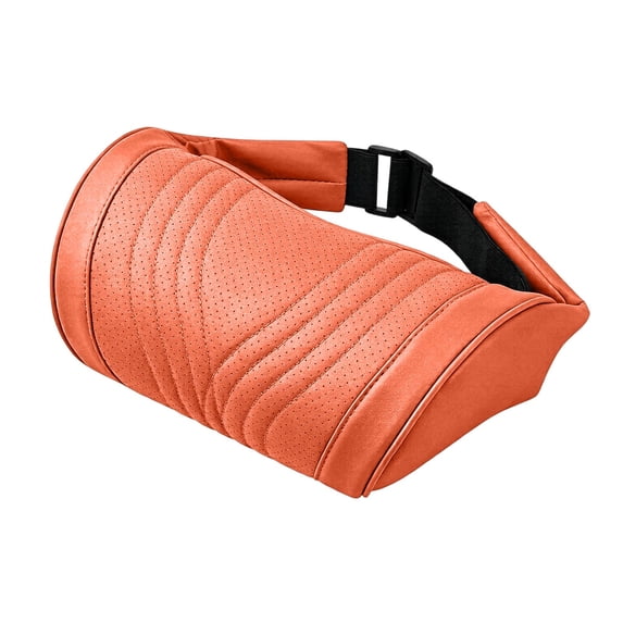 Ergonomic Car Neck Pillow, Memory Foam Car Headrest Support Cushion with Adjustable Strap