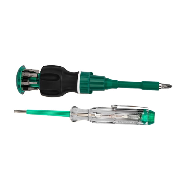 Ergonomic Carbon Steel Ratcheting Screwdriver Tool Set Hexagonal Bit Nonslip Handle Storage Box For Mechanics And Crafts