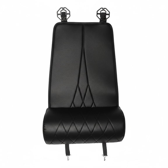 Ergonomic Cars Seats Cushion with Extended Thigh Favour - Breathable Leather Design for Long Drive Comfort