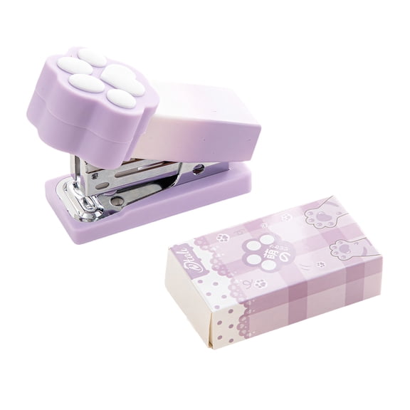 Ergonomic Cats Paws Stapler Small Feline Themed Stapler Small Lightweight Device for Easy Paper Binding Tasks
