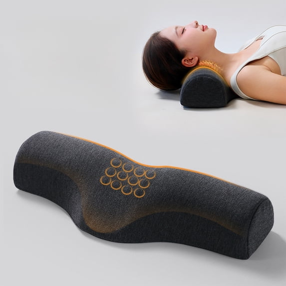 Ergonomic Cervical Traction Pillow Memory Foam Neck Support Sleep Comfort Pillow