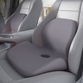 thumbnail image 1 of Ergonomic Chair Cushion with Tailbone and Lumbar Support for Car Seat and Home Use, 1 of 4