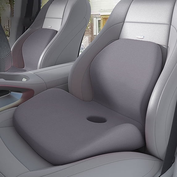 Ergonomic Chair Cushion with Tailbone and Lumbar Support for Car Seat and Home Use