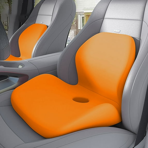 Ergonomic Chair Cushion with Lumbar and Coccyx Support for Tailbone Comfortable Seat Pad