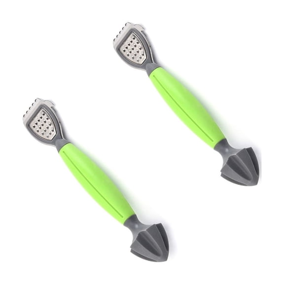 Ergonomic Citrus Zester And Juices Press Multifunctional Lemon Grater Squeezer Kitchen Utensils For Freshing Cocktails