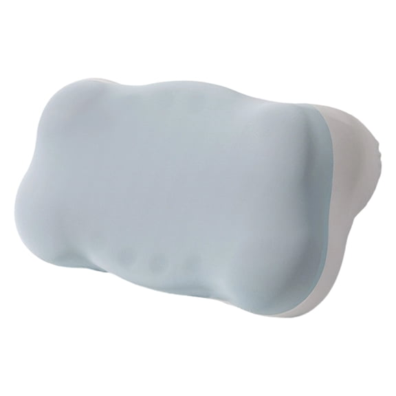 Ergonomic Cloud Memory Foam Pillow, Adjustable Cervical Support Pillow, Pain Relief Neck Pillow for All Sleeping Positions - Gray