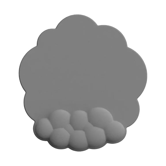 Ergonomic Cloud Shaped Mouse Pad with Memory Foam Wrist Support - Cute Comfort Gel Keyboard Wrist Rest for Computer, Laptop, Gaming, Office - Non-Slip Desk Pad