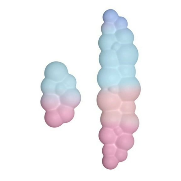 Ergonomic Cloud Wrist Rest Set Wrist Pad Comfortable Breathable Soft Silicone Computer Mouse Wrist Pad Replacement