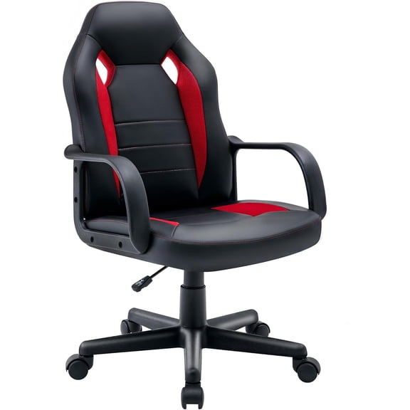 Ergonomic Computer Gaming Chair Home Office Racing Executive Video Task Desk PU Leather for Adults Teens Kids Gamer
