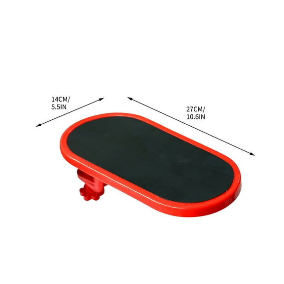 Ergonomic Computer Hand Rest Board with 360° Rotatable Arm Support | Wrist Relief for Typing & Gaming | Adjustable Desktop Palm Rest for Office & Home Use (29x14cm)