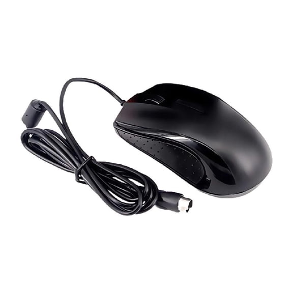 Ergonomic Computer Mouse With Two Interfaces USB PS2s Plugs ABS Construction Wheel For CAD Work