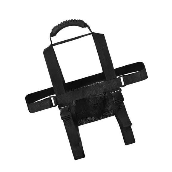 Ergonomic Computer Travel Holder - Multifunctional Tower Mount Bracket & Cable Storage Bag
