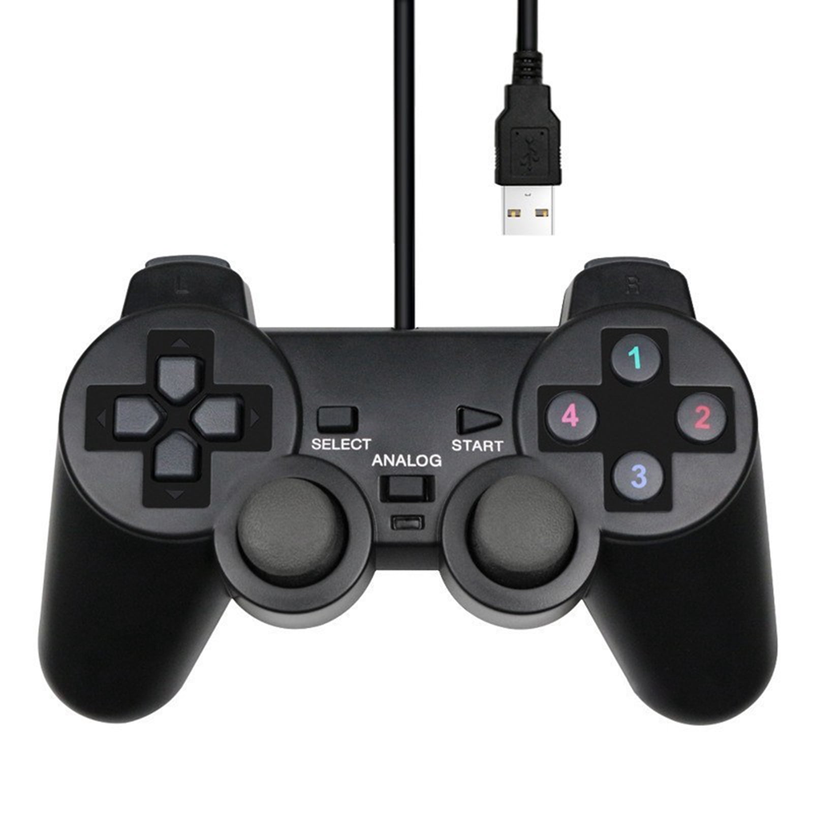 Ergonomic Corded Gamepad with Responsive Buttons for Long PC Gaming ...