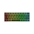 thumbnail image 1 of Ergonomic Corded Gaming Keyboard 61 Key LED Backlit Waterproof Keyboard for PC Computer Gaming Office Accessories, 1 of 10