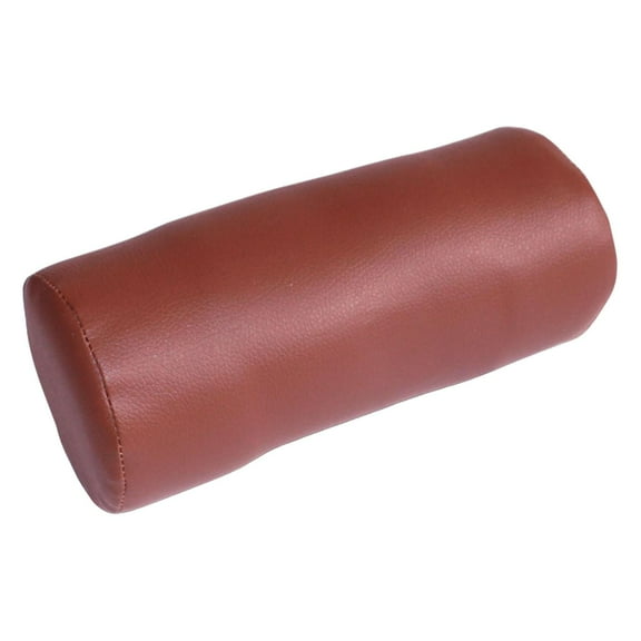 Ergonomic Cylinder Pillow Provides Support PU Leather Round Roll Cushion Pad