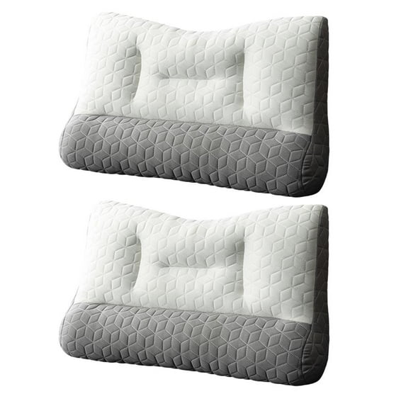 Ergonomic Deep Sleep Pillow - Cervical Support for Sleep Apnea, Orthopedic Neck Pain Relief