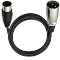 Ergonomic Design Adapter Cable DIN 5Pin to 3Pin Cable for Easy Plugs ...