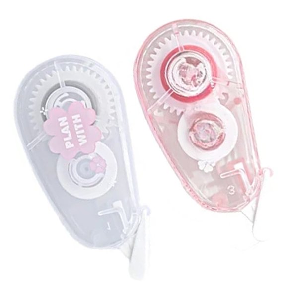Ergonomic Design Correction Tape Design With Beiges Concealed Smooth Tape For Comfortable Friendly Use Portable Size
