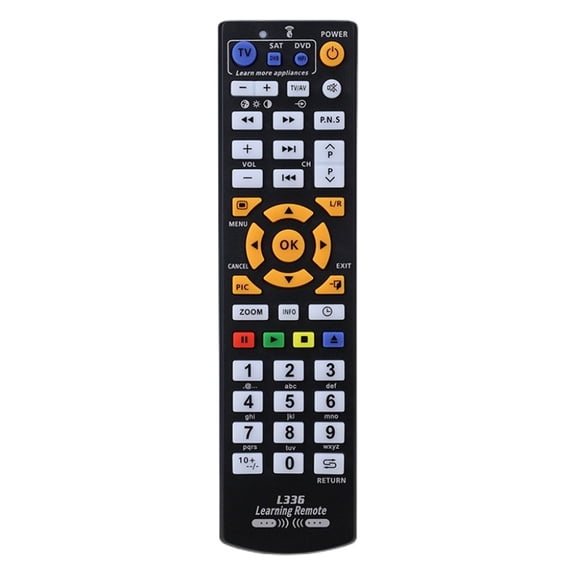 Ergonomic Design General Remote Control L336 With Intuitived Button Layout For Most Ages Simple Operate