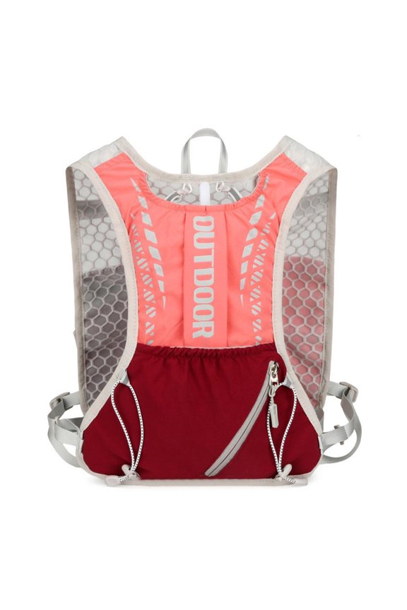 Ergonomic Design Hydrating Vest Backpack Ergonomical Design With Multiple Storage Pockets For Active Daily