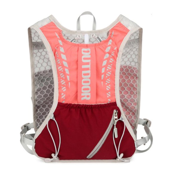 Ergonomic Design Hydrating Vest Backpack Ergonomical Design With Multiple Storage Pockets For Active Daily