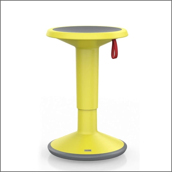 Ergonomic Designer Stool (Yellow) Made in Germany