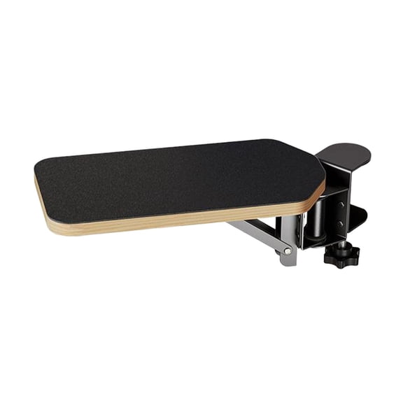 Ergonomic Desk Arm Holder Armrest Board Computer Arm Rest Desk Arm Rest Support Foldable Pine Wood for Study and Office