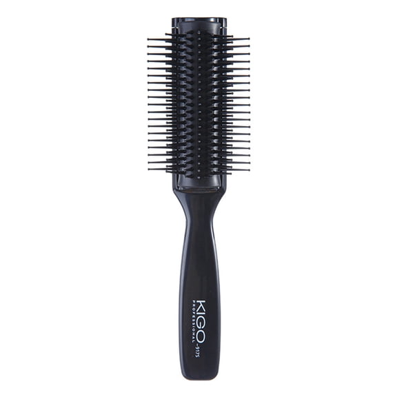 Ergonomic Detangle Hairbrush With Wide Row Round Balled Teeth Designs Hairdressing Tool Styling Comb For Faster Drying