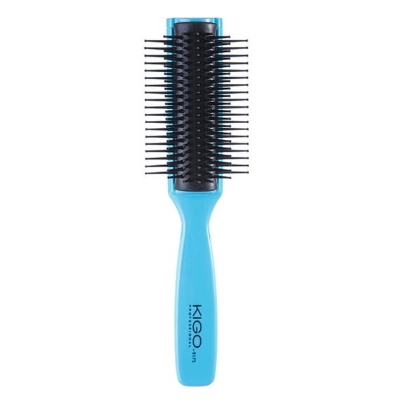 Ergonomic Detangle Hairbrush With Wide Row Round Balled Teeth Designs Hairdressing Tool Styling Comb For Faster Drying