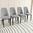 thumbnail image 1 of Ergonomic Dining Chairs / Kitchen and Office Use / Curved Back for Spine Support, 1 of 6