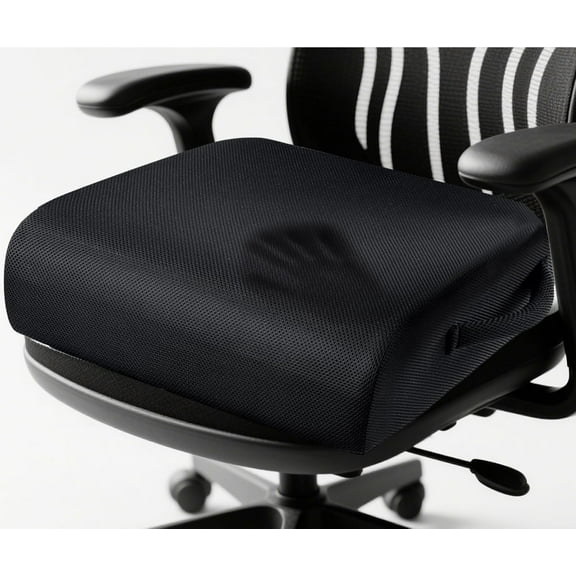 Ergonomic Donut Pillow Seat Cushion for Hemorrhoid & Tailbone Pain Relief, Thick Memory Foam Chair Cushions with Firm Support Coccyx, Sciatica, Pressure Sores, Pregnancy, Postpartum Recovery