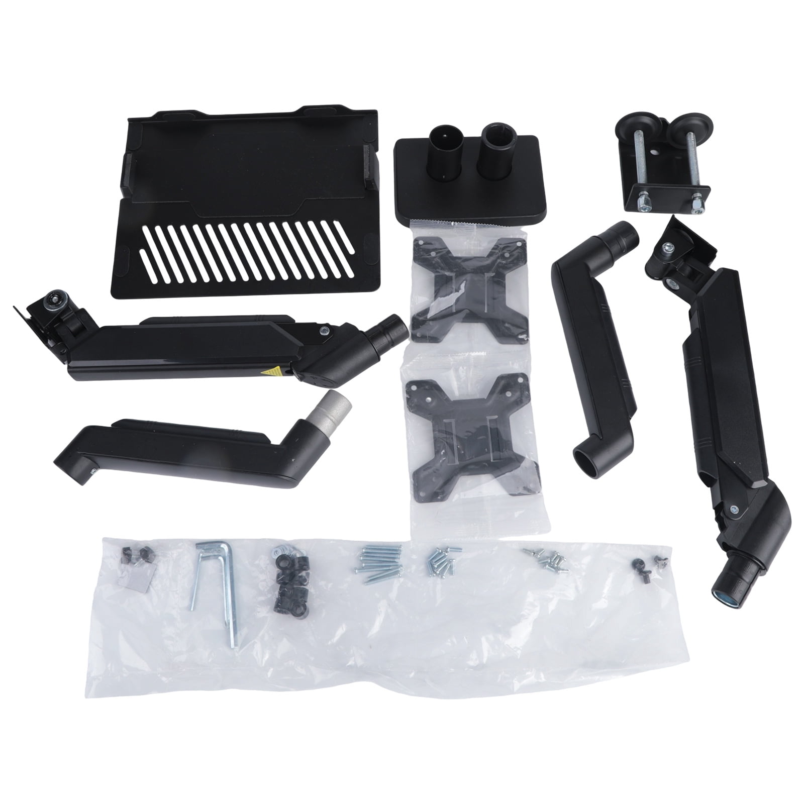 Ergonomic Double Monitor Mount For Laptops And Screens Up To 32 Inches ...