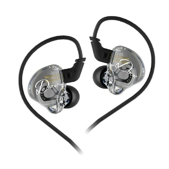 Ergonomic Earphones with Cable Control Design for Gamers with/Without Microphone