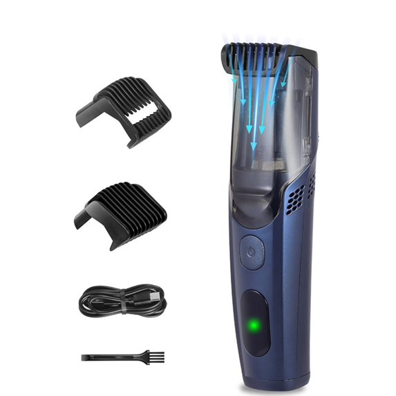 Ergonomic Electric Hair Cutter Stainless Steel Rust Effortless Home Haircut Tool with Storage Hook